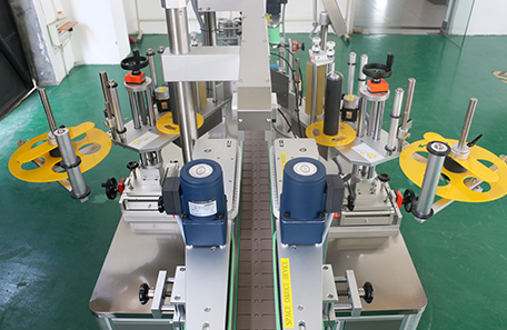 圓瓶不干膠雙面貼標機