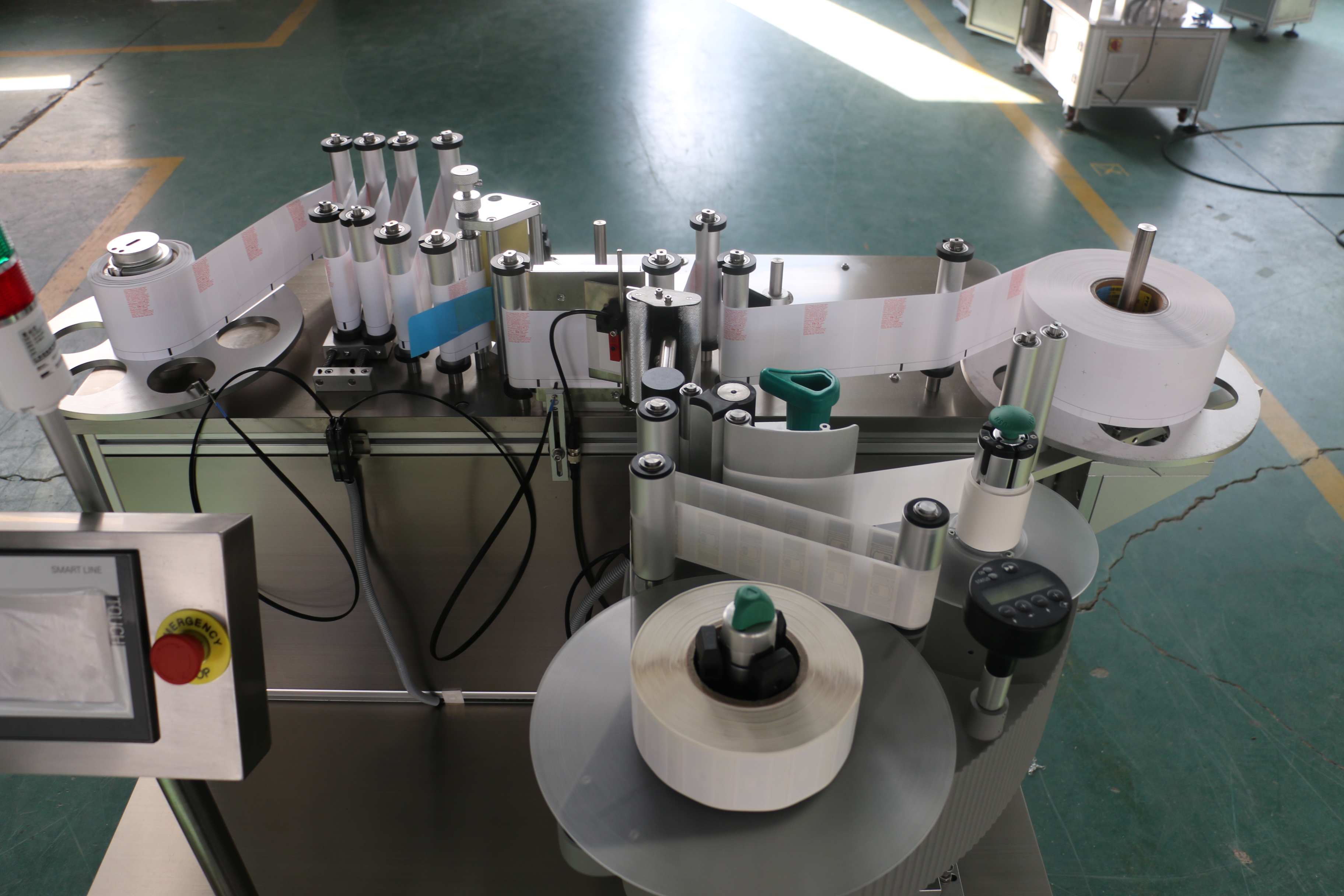 卷對卷不干膠貼標機