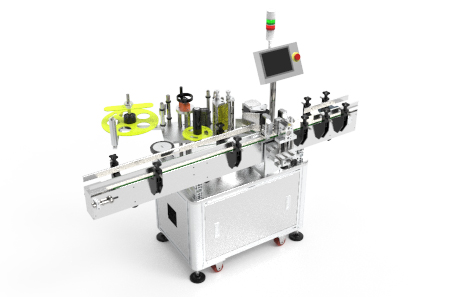 玻璃瓶定點定位貼標機