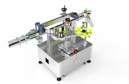 藥盒封口不干膠貼標機